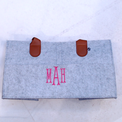 BLOOPER KIDS: Monogrammed Diaper Caddy