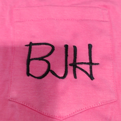 BLOOPER CLOTHING: Monogrammed Sequin Teacher Tee
