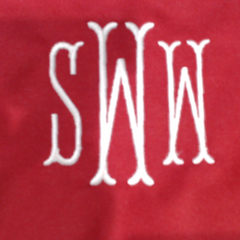 BLOOPER BAG: Monogrammed Extra Large Tote Bag