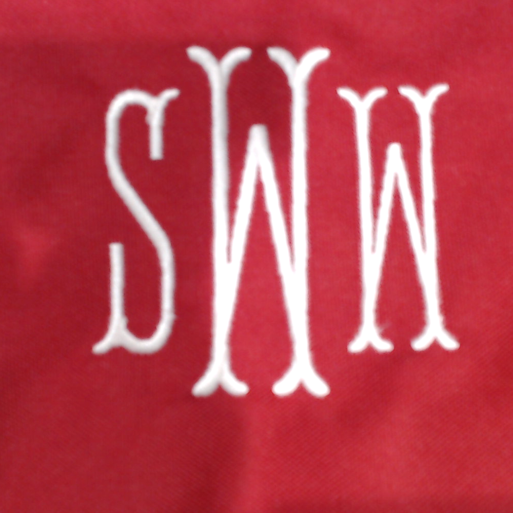 BLOOPER BAG: Monogrammed Extra Large Tote Bag