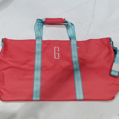 BLOOPER BAG: Monogrammed Weekend Bag