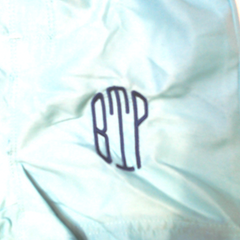 BLOOPER KIDS: Monogrammed Boys Swim Trunks
