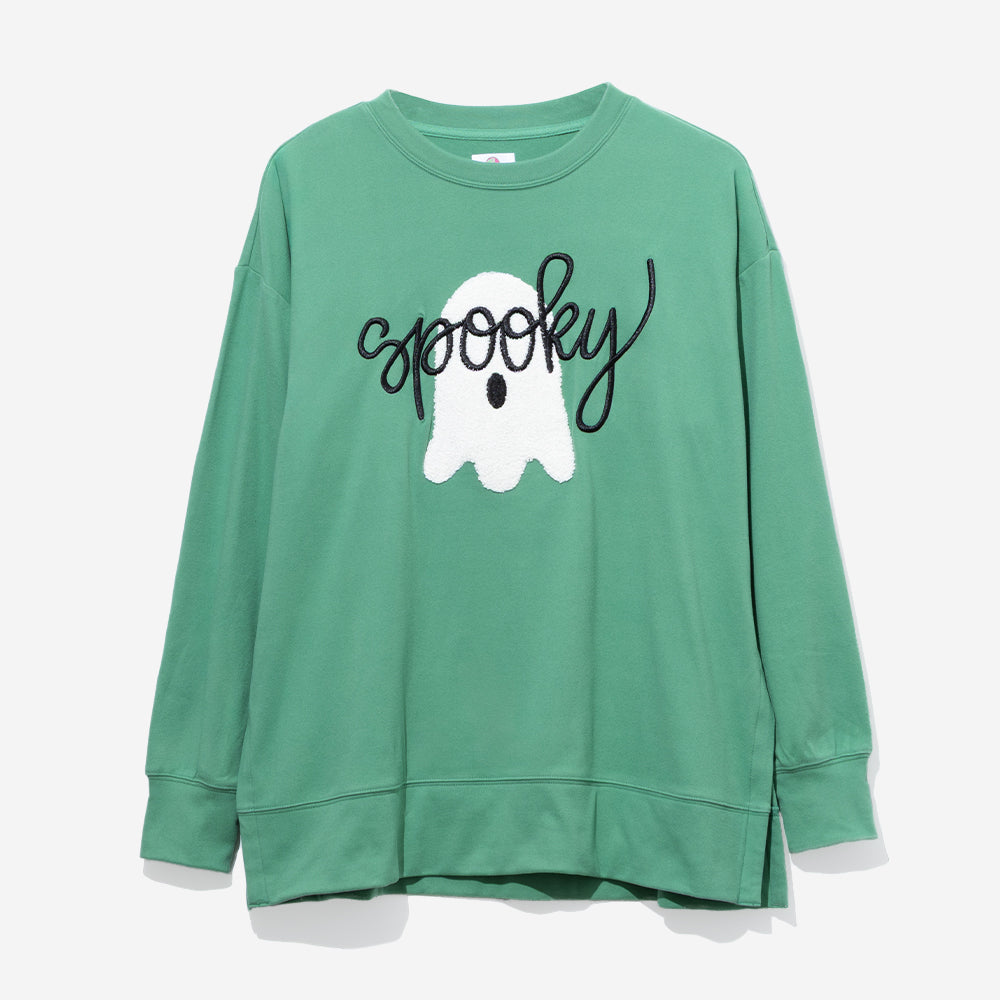Spooky Sweatshirt in Green