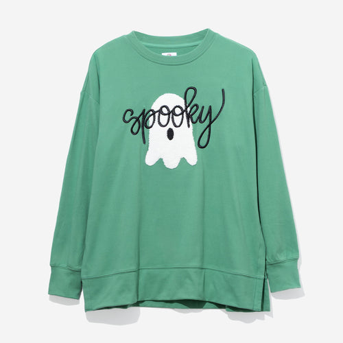 Spooky Sweatshirt in Green