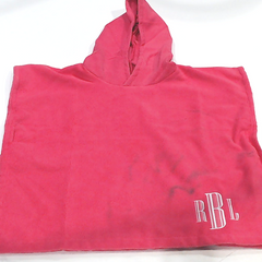 BLOOPER KIDS: Monogrammed Toddler Hooded Towel Poncho