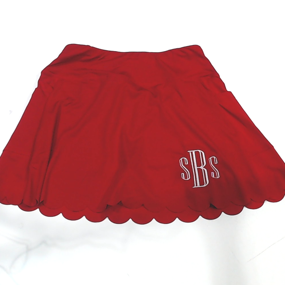 BLOOPER CLOTHING: Monogrammed Skort