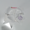 BLOOPER KIDS: Monogrammed Girls Hair Bow