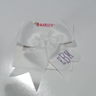 BLOOPER KIDS: Monogrammed Girls Hair Bow