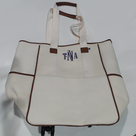BLOOPER BAG: Monogrammed Rolling Tote