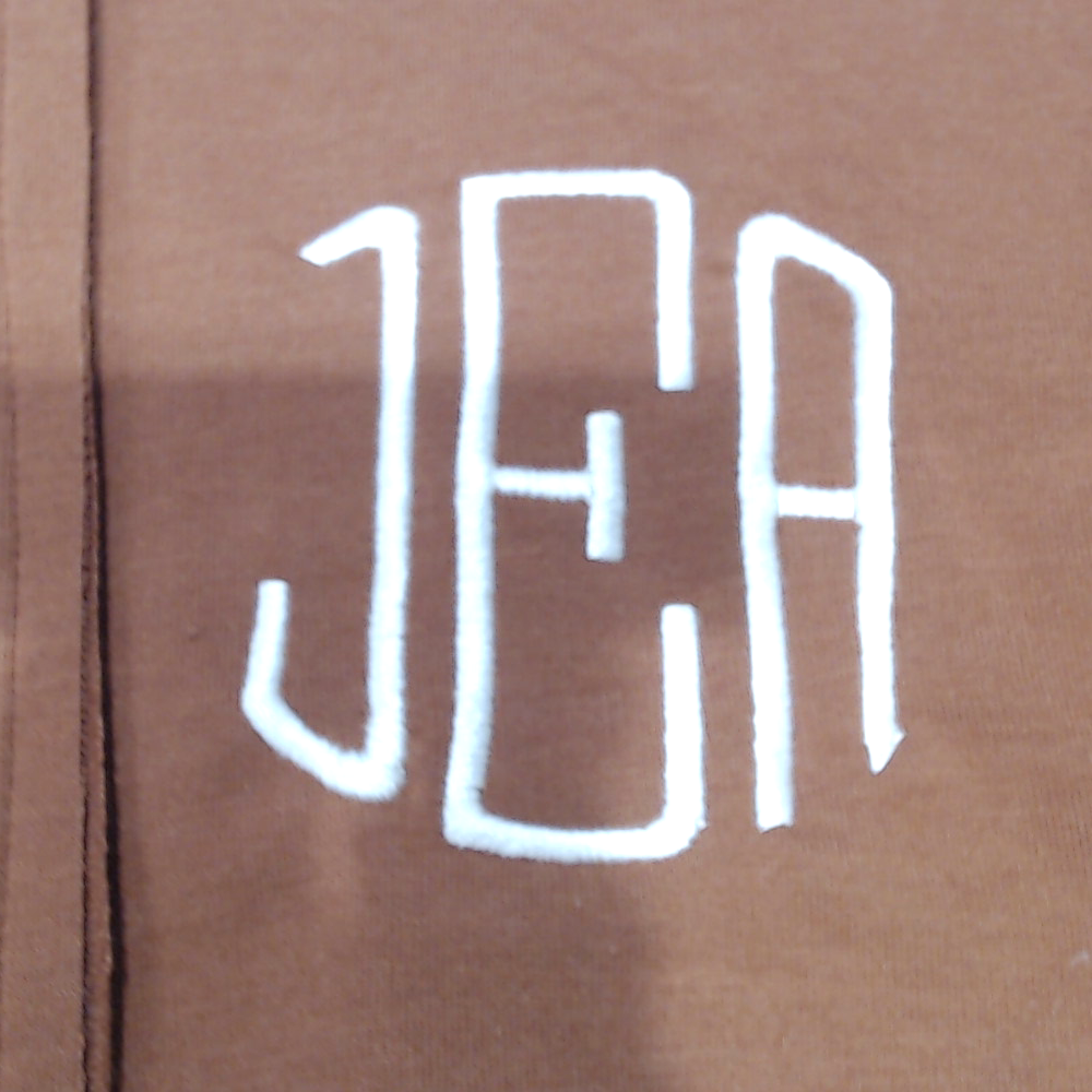 BLOOPER CLOTHING: Monogrammed Waffle Knit Pullover