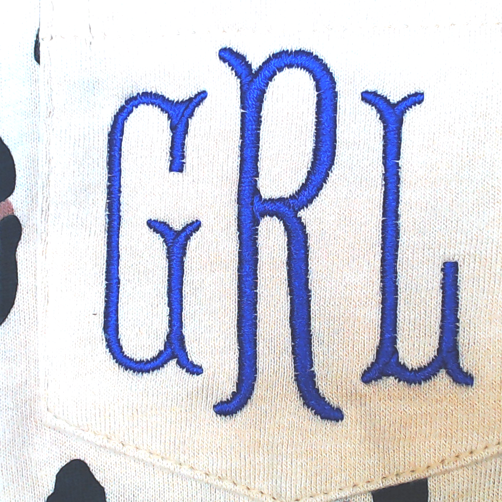 BLOOPER KIDS: Monogrammed Kids Long Sleeve Shirt
