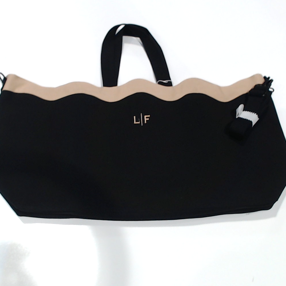 BLOOPER BAG: Monogrammed Wavy Top Weekender