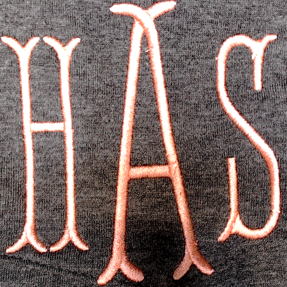 BLOOPER CLOTHING: Monogrammed Long Sleeve Shirt