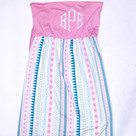 BLOOPER SWIM: Monogrammed Beach Cover Up
