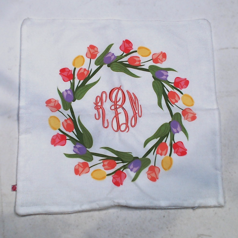 BLOOPER ACCESSORY: Personalized Spring Pillow Sham