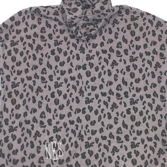 BLOOPER CLOTHING: Monogrammed Cowl Neck Poncho