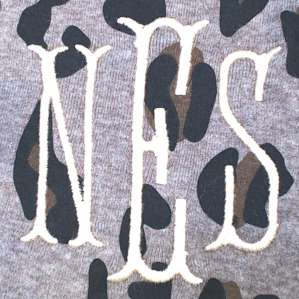 BLOOPER CLOTHING: Monogrammed Cowl Neck Poncho