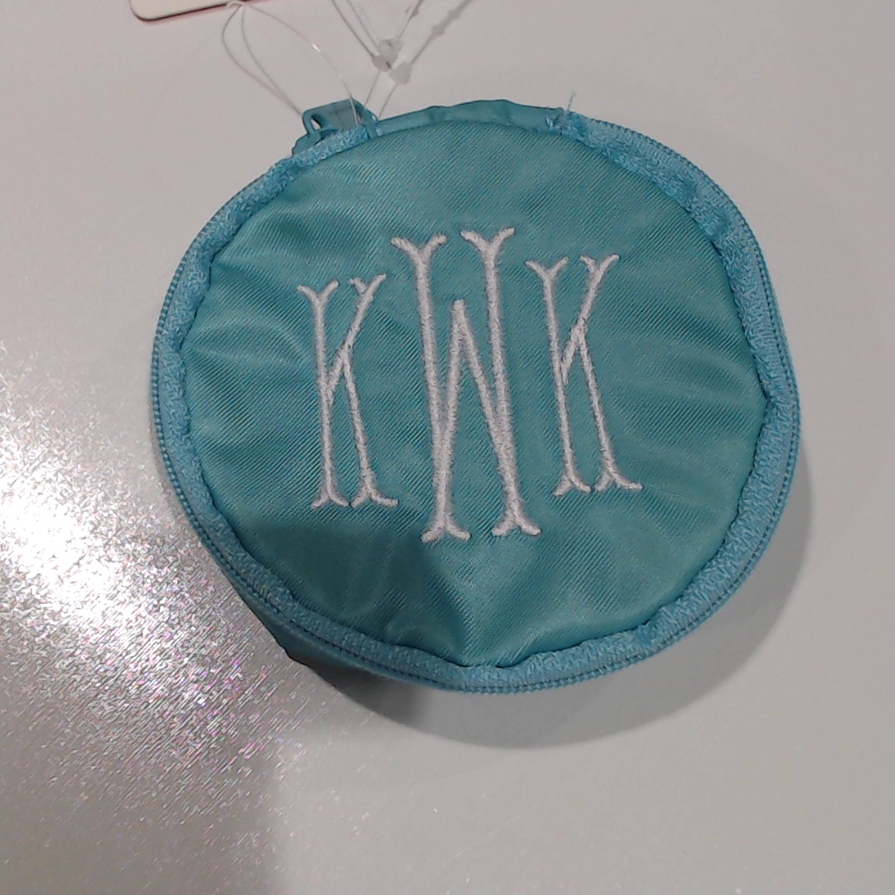 BLOOPER ACCESSORY: Monogrammed Travel Jewelry Case
