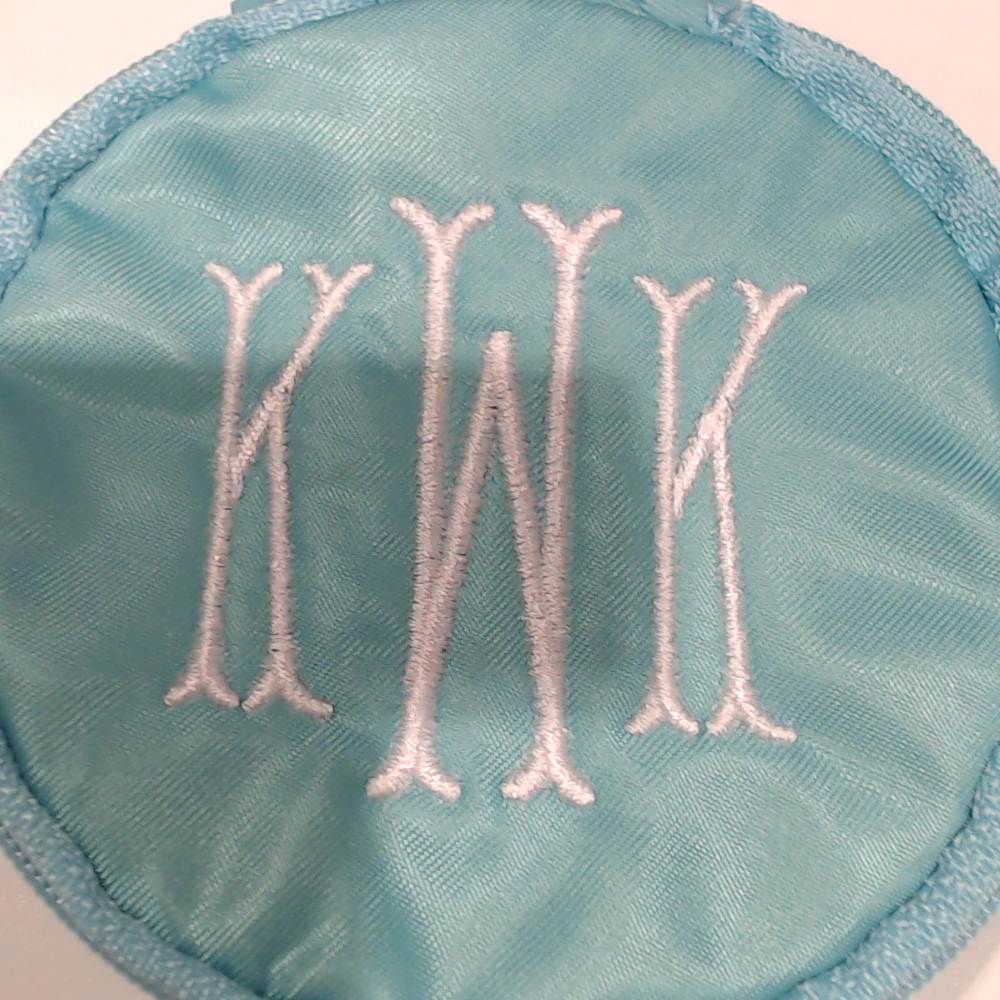 BLOOPER ACCESSORY: Monogrammed Travel Jewelry Case
