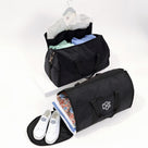 Monogrammed Convertible Weekend Bag | Black