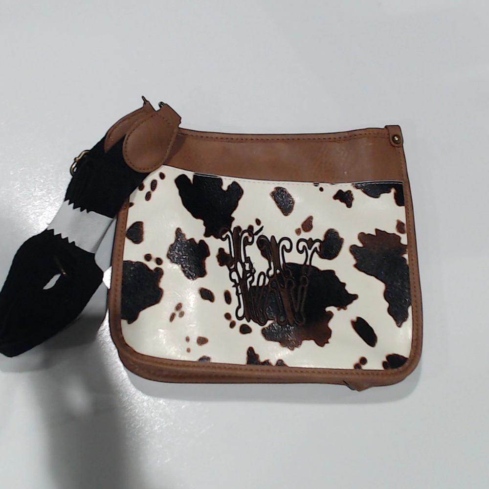BLOOPER BAG: Monogrammed Saddlebag