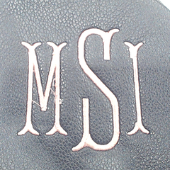 BLOOPER BAG: Monogrammed Sling Bag