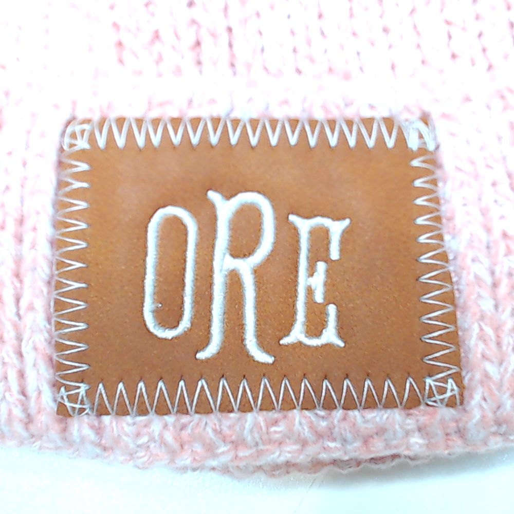 BLOOPER KIDS: Monogrammed Kids Pom Pom Beanie