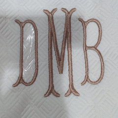 BLOOPER CLOTHING: Monogrammed Quilted Pullover Tunic
