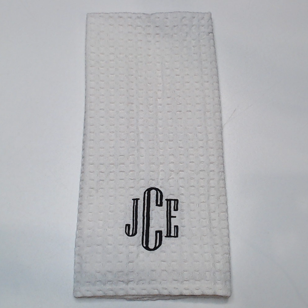 BLOOPER ACCESSORY: Monogrammed Dish Towel Set