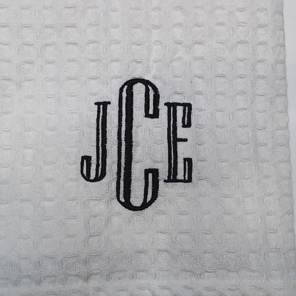 BLOOPER ACCESSORY: Monogrammed Dish Towel Set