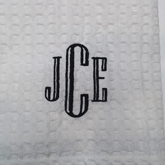 BLOOPER ACCESSORY: Monogrammed Dish Towel Set