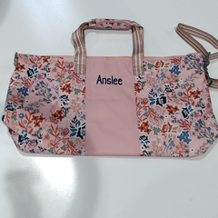 BLOOPER BAG: Monogrammed Weekend Bag