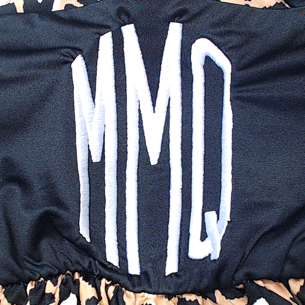 BLOOPER SWIM: Monogrammed Beach Cover Up