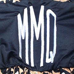 BLOOPER SWIM: Monogrammed Beach Cover Up