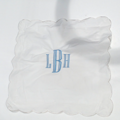 BLOOPER ACCESSORY: Monogrammed Pillow Sham