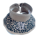 BLOOPER ACCESSORY: Monogrammed Packable Straw Visor