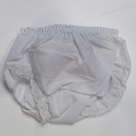 BLOOPER KIDS: Monogrammed White Eyelet Baby Bloomers