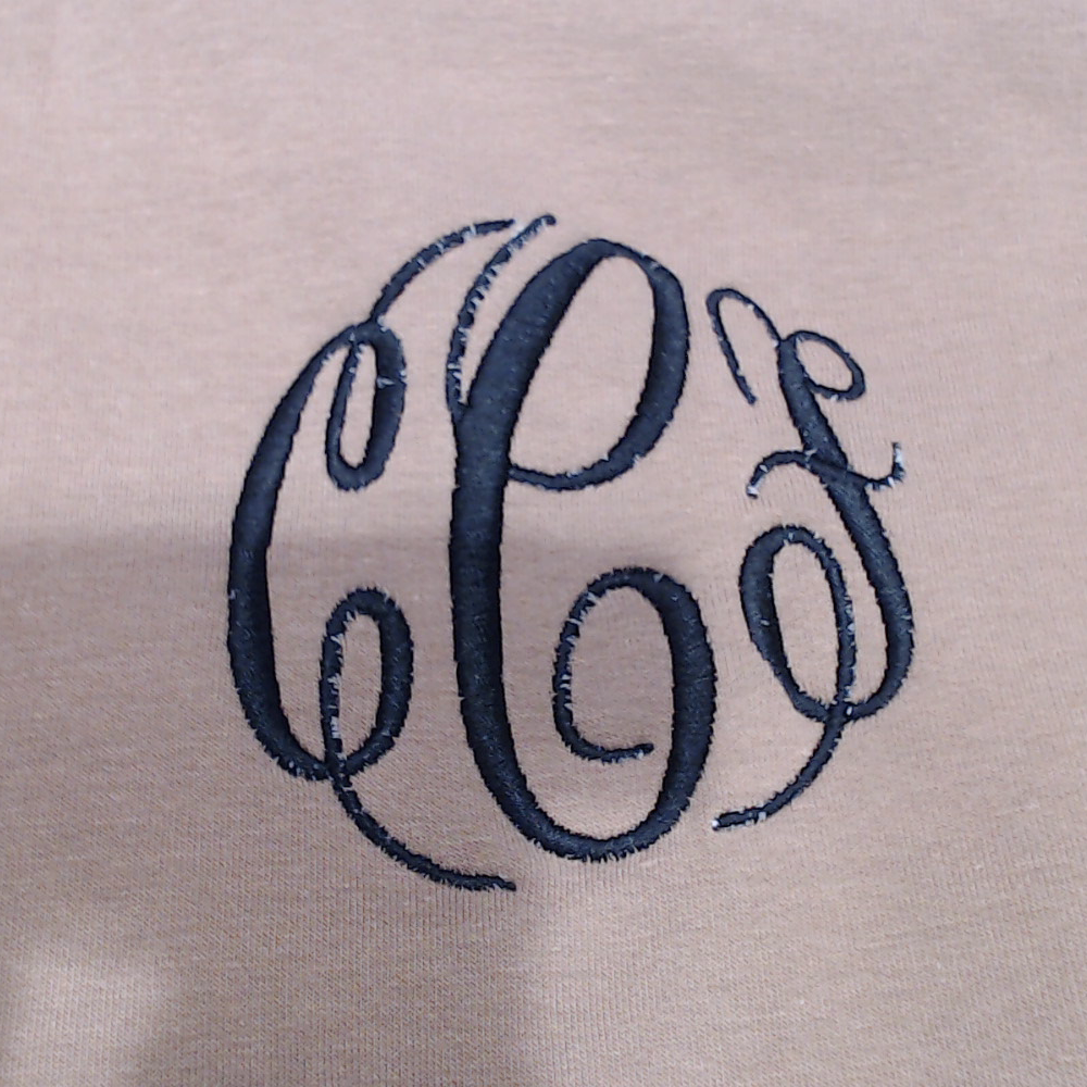 BLOOPER CLOTHING: Monogrammed Quarter Zip Sweatshirt