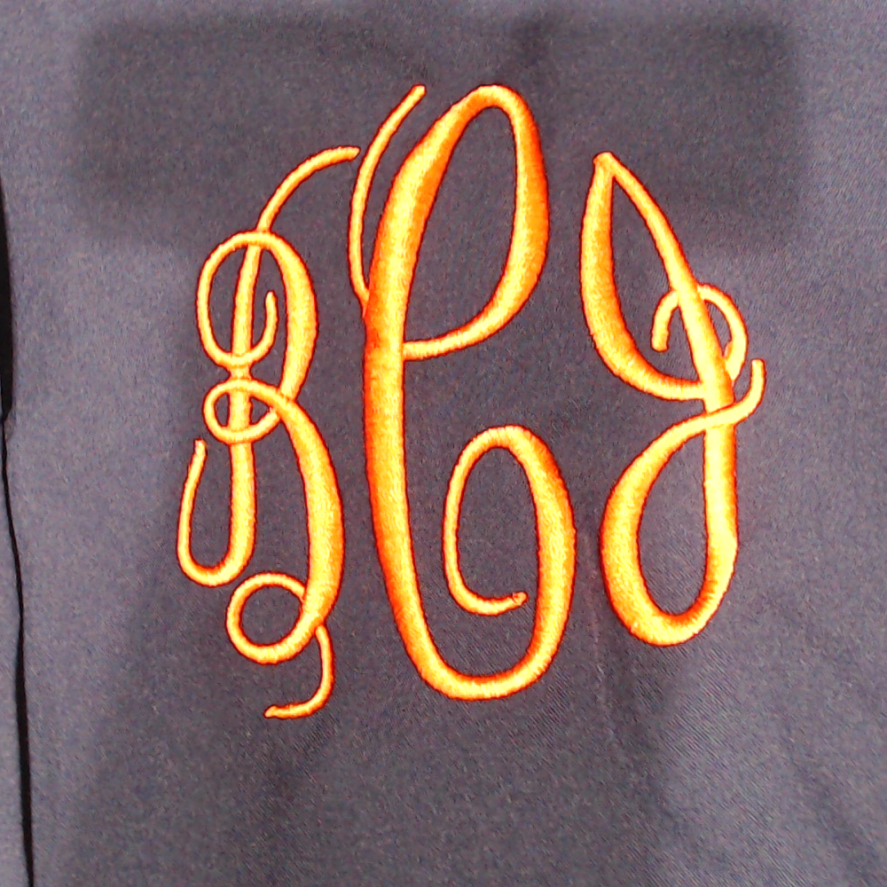 BLOOPER CLOTHING: Monogrammed Ric Rac Dress