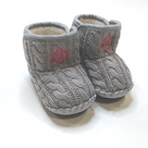 BLOOPER KIDS: Monogrammed Baby Booties