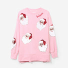 Christmas Sweatshirt | Light Pink