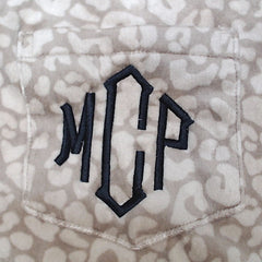 BLOOPER CLOTHING: Monogrammed Softspun Lounge Shirt