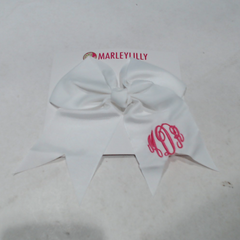 BLOOPER KIDS: Monogrammed Girls Hair Bow