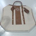 BLOOPER BAG: Monogrammed Weekender Bag