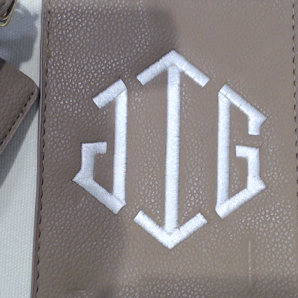 BLOOPER BAG: Monogrammed Weekender Bag