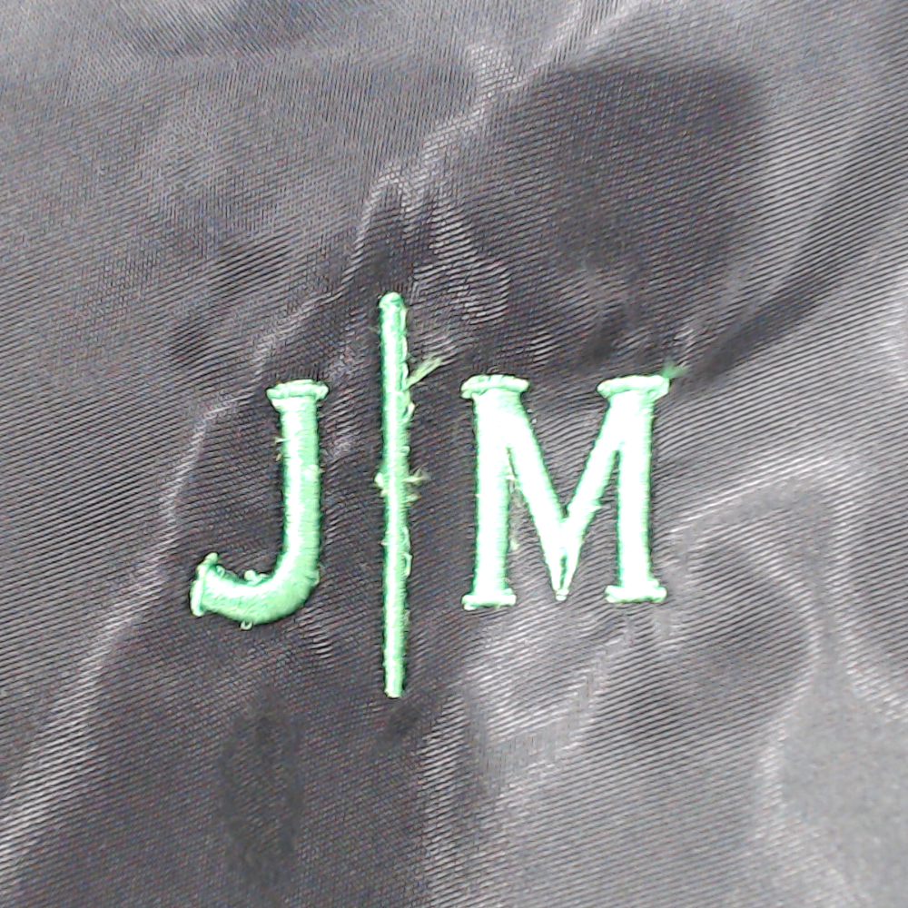BLOOPER BAG: Monogrammed Packable Weekend Duffel Bag