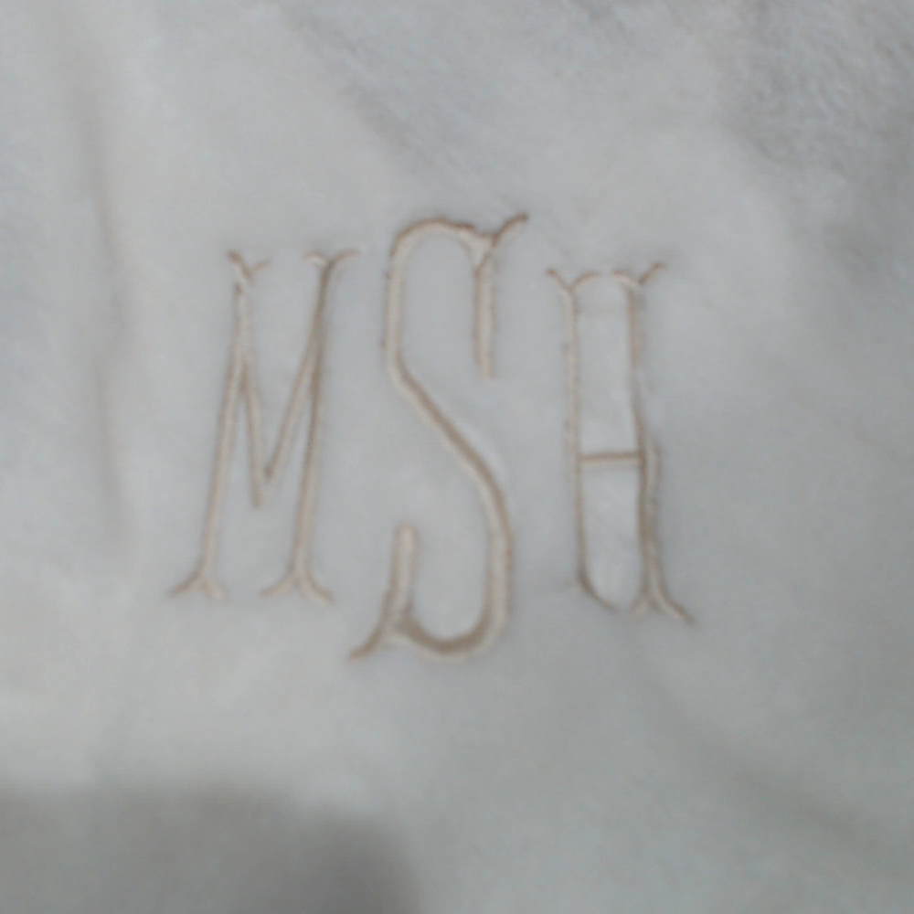 BLOOPER ACCESSORY : Personalized Plush Blanket