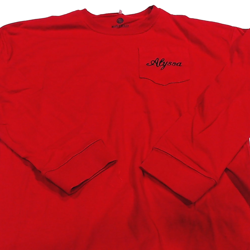 BLOOPER CLOTHING: Monogrammed Kids Long Sleeve Shirt