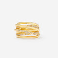 Chunky layered ring