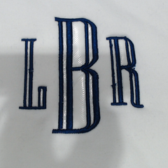 BLOOPER CLOTHING: Monogrammed Quarter Zip Sweatshirt
